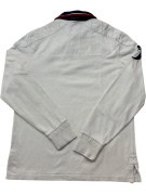 POLO RALPH LAUREN LONGSLEEVE POLO SHIRT CLASSIC OFF WHITE ΑΝΤΡΙΚΟ PRE OWNED XL