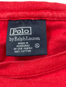 POLO RALPH LAUREN MAGLIA MANICA LUNGA CLASSICA ROSSA UOMO PRE OWNED XL