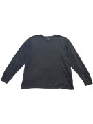 POLO RALPH LAUREN ΜΑΚΡΥΜΑΝΙΚΗ ΜΠΛΟΥΖΑ MINIMAL CHARCOAL ΓΚΡΙ ΑΝΤΡΙΚΟ PRE OWNED L