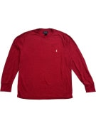 POLO RALPH LAUREN Μακρυμάνικη Μπλούζα Waffle Knit Logo Κόκκινη UNISEX L