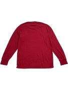 POLO RALPH LAUREN Μακρυμάνικη Μπλούζα Waffle Knit Logo Κόκκινη UNISEX L