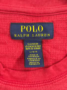 POLO RALPH LAUREN Μακρυμάνικη Μπλούζα Waffle Knit Logo Κόκκινη UNISEX L