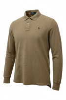 Polo Ralph Lauren Μακρυμάνικο Polo Μπεζ Unisex L