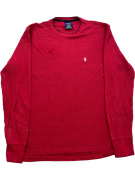 POLO RALPH LAUREN ΜΠΛΟΥΖΑ ΜΑΚΡΥΜΑΝΙΚΗ VINTAGE ΚΟΚΚΙΝΟ ΑΝΤΡΙΚΟ M pre-owned