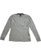 POLO RALPH LAUREN ΜΠΛΟΥΖΑ ΜΑΚΡΥΜΑΝΙΚΗ WAFFLE KNIT GREY UNISEX M