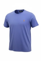 POLO RALPH LAUREN ΜΠΛΟΥΖΑΚΙ T-SHIRT EMBROIDERED LOGO ΜΠΛΕ/ΜΟΒ UNISEX L