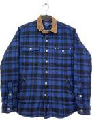 POLO RALPH LAUREN OVERSHIRT WORKWEAR ΜΠΛΕ ΜΑΥΡΟ ΑΝΤΡΙΚΟ PRE OWNED M