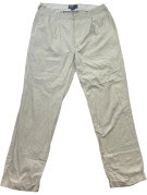 POLO RALPH LAUREN PANTALONI CHINO CLASSICO BEIGE UOMO PRE OWNED XL