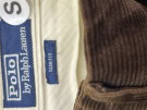 POLO RALPH LAUREN ΠΑΝΤΕΛΟΝΙ CORDUROY ΚΑΦΕ ΑΝΤΡΙΚΟ PRE OWNED S