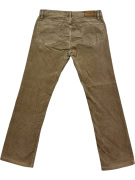 POLO RALPH LAUREN PANTALONI IN VELLUTO A COSTE VINTAGE MARRONE DA UOMO L pre-owned