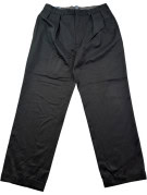 POLO RALPH LAUREN PANTALONI CON PINCES CLASSIC NERO UOMO PRE OWNED L