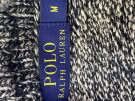 POLO RALPH LAUREN ΠΛΕΚΤΗ ΖΑΚΕΤΑ MINIMAL ΓΚΡΙ ΜΑΥΡΟ ΑΝΤΡΙΚΟ PRE OWNED M