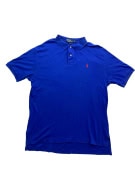 POLO RALPH LAUREN Polo Maglia Casual con Logo Blu da Uomo XL