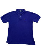 POLO RALPH LAUREN POLO ΜΠΛΟΥΖΑ ΚΛΑΣΙΚΟ ΜΠΛΕ ΑΝΤΡΙΚΟ PRE OWNED XS