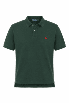 POLO RALPH LAUREN POLO T-SHIRT GREEN MEN PRE OWNED L