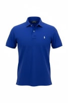 POLO RALPH LAUREN POLO SHIRT CLASSIC BLUE ΑΝΤΡΙΚΟ PRE OWNED L