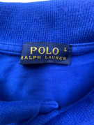 POLO RALPH LAUREN POLO SHIRT CLASSIC BLUE ΑΝΤΡΙΚΟ PRE OWNED L