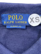 POLO RALPH LAUREN POLO SHIRT CLASSIC FIT NAVY ΑΝΤΡΙΚΟ PRE OWNED XS