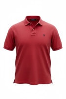 POLO RALPH LAUREN POLO SHIRT CLASSIC FIT ROSSO UOMO PRE OWNED L