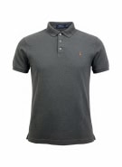 Polo Ralph Lauren Polo Shirt Γκρι Slim Fit Size S