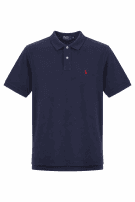 POLO RALPH LAUREN ΠΟΛΟ SHIRT ΚΛΑΣΙΚΟ ΜΠΛΕ ΑΝΤΡΙΚΟ PRE OWNED XL