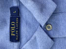 POLO RALPH LAUREN POLO SHIRT MINIMAL ΜΠΛΕ ΑΝΤΡΙΚΟ PRE OWNED L