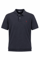 POLO RALPH LAUREN POLO SHIRT MINIMAL NAVY MEN PRE OWNED L
