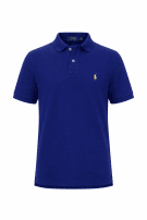 POLO RALPH LAUREN POLO SHIRT ΜΠΛΕ ΑΝΤΡΙΚΟ PRE OWNED M