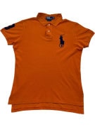 POLO RALPH LAUREN POLO SHIRT PRE OWNED ARANCIONE UOMO