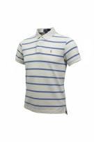 Polo Ralph Lauren Polo Shirt Ριγέ Logo Λευκό Ανδρικό M