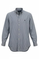 POLO RALPH LAUREN ΠΟΥΚΑΜΙΣΟ BUTTON DOWN CLASSIC ΡΙΓΕ ΜΠΛΕ ΑΝΤΡΙΚΟ PRE OWNED XXL