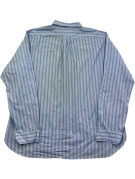 POLO RALPH LAUREN CAMICIA CLASSIC AZZURRA A RIGHE UOMO PRE OWNED XL