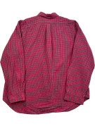 POLO RALPH LAUREN SHIRT CLASSIC PLAID RED MENS PRE OWNED XXL