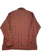 POLO RALPH LAUREN ΠΟΥΚΑΜΙΣΟ CLASSIC ΚΑΡΟ ΚΟΚΚΙΝΟ ΚΑΦΕ ΑΝΤΡΙΚΟ PRE OWNED L