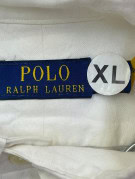 POLO RALPH LAUREN CAMICIA BUTTON DOWN CLASSIC BIANCA UOMO PRE OWNED XL