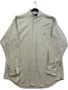 POLO RALPH LAUREN ΠΟΥΚΑΜΙΣΟ CLASSIC ΜΠΕΖ ΑΝΤΡΙΚΟ PRE OWNED L
