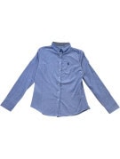 POLO RALPH LAUREN ΠΟΥΚΑΜΙΣΟ CLASSIC ΜΠΛΕ ΓΥΝΑΙΚΕΙΟ PRE OWNED S