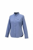 POLO RALPH LAUREN ΠΟΥΚΑΜΙΣΟ CLASSIC ΜΠΛΕ ΓΥΝΑΙΚΕΙΟ PRE OWNED S