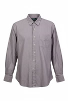 POLO RALPH LAUREN CAMICIA CLASSIC VIOLA UOMO PRE OWNED M