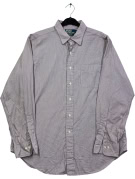 POLO RALPH LAUREN CAMICIA CLASSIC VIOLA UOMO PRE OWNED M