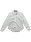 POLO RALPH LAUREN CAMICIA CLASSIC OFF WHITE UOMO PRE OWNED M