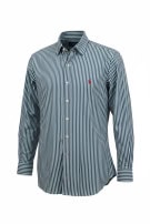 POLO RALPH LAUREN ΠΟΥΚΑΜΙΣΟ CLASSIC ΡΙΓΕ ΜΠΛΕ ΛΕΥΚΟ ΑΝΤΡΙΚΟ PRE OWNED XL