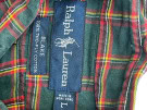 POLO RALPH LAUREN ΠΟΥΚΑΜΙΣΟ ΚΑΡΟ CLASSIC ΣΚΟΥΡΟ ΠΡΑΣΙΝΟ ΑΝΤΡΙΚΟ PRE OWNED L