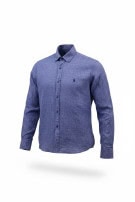POLO RALPH LAUREN ΠΟΥΚΑΜΙΣΟ ΚΕΝΤΗΜΕΝΟ ΜΠΛΕ ΑΝΤΡΙΚΟ PRE OWNED L