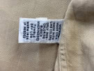 POLO RALPH LAUREN CAMICIA CLASSICA BEIGE UOMO PRE OWNED M