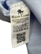 POLO RALPH LAUREN CAMICIA MINIMAL AZZURRO CHIARO UOMO PRE OWNED L
