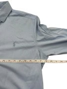 POLO RALPH LAUREN CAMICIA MINIMAL AZZURRO CHIARO UOMO PRE OWNED L