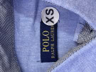 POLO RALPH LAUREN SHIRT MINIMAL BLUE MEN PRE OWNED XS