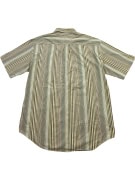 POLO RALPH LAUREN SHIRT VINTAGE EMBROIDERED LOGO STRIPED MEN'S L