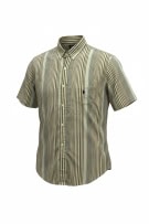 POLO RALPH LAUREN SHIRT VINTAGE EMBROIDERED LOGO STRIPED MEN'S L